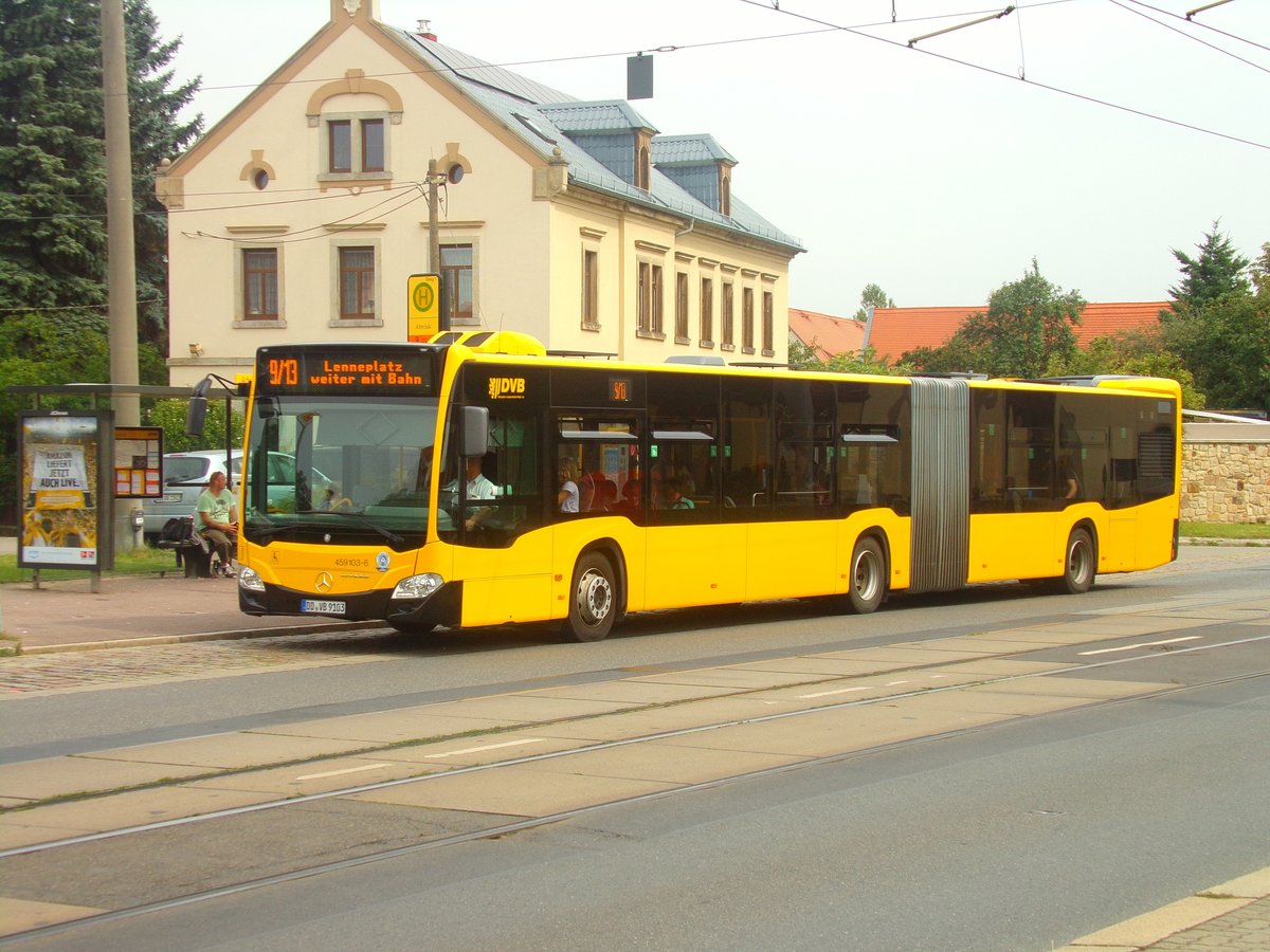 DD-VB 9103 / Wagen 459 103 / MB O 530 C2 G Citaro / Dresden, Altreick
